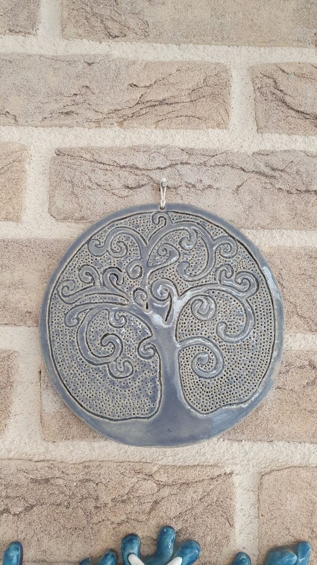 Arazzo Ceramica Albero Vita