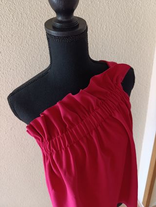 Blusa roja Zara - Talla única
