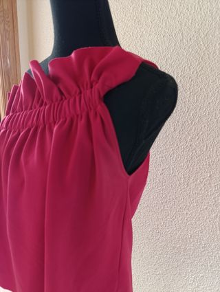 Blusa roja Zara - Talla única