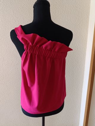 Blusa roja Zara - Talla única