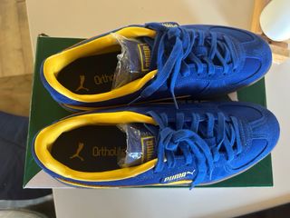 Zapatillas Puma Palermo Azul-Amarillo 