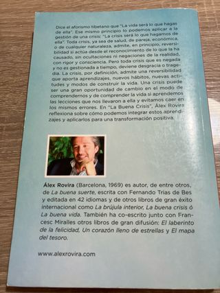 Libro La buena crisis. Alex Rovira