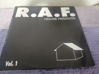 Disco Vinilo R.A.F.- House Paradise