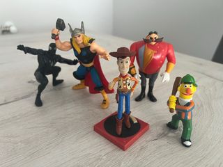 Lote de 5 Figuras PVC