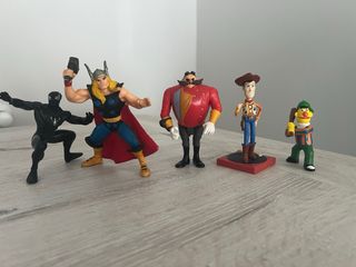Lote de 5 Figuras PVC