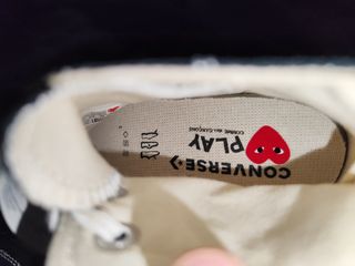 Converse Comme des Garçons - rojas y negras