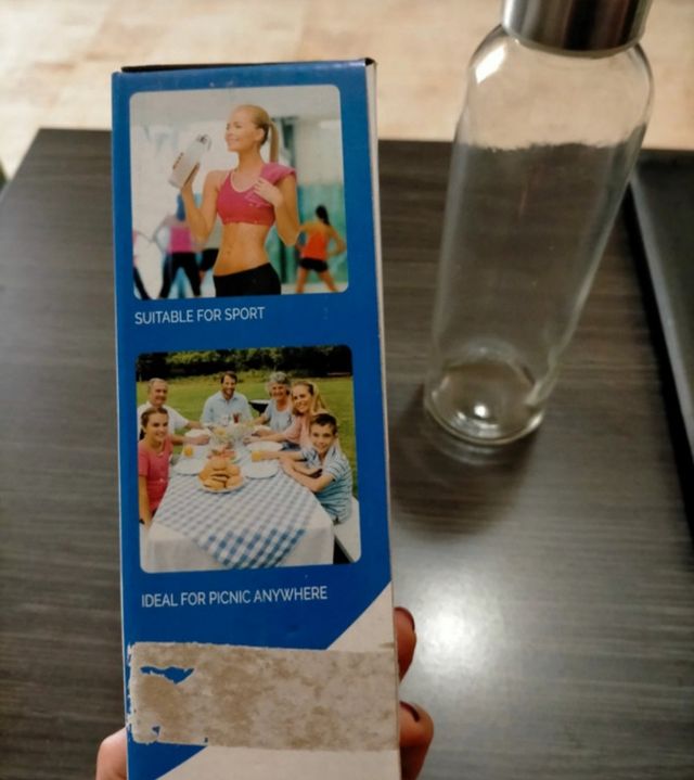 2 Botellas cristal Karl 0,5L