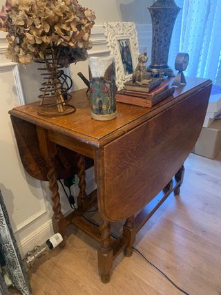 Mesa extensible madera maciza