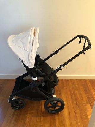 Bugaboo Fox 2: Cochecito + capota +plástico lluvia