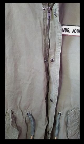 Parka bimbo verde 11-12 anni