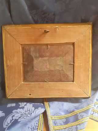 Cuadro antiguo costumbrista