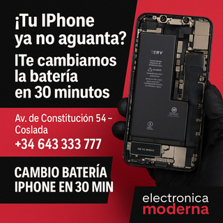 Batería iPhone - 30 min