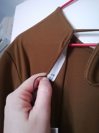 Vestido Sfera verde oliva, talla S