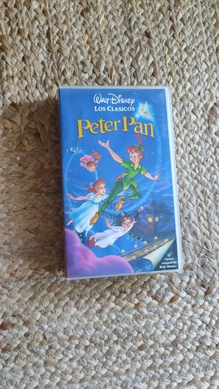 VHS Peter Pan - Clásico Disney