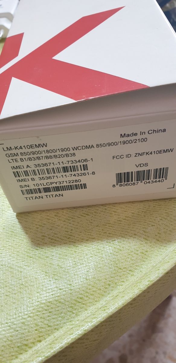 LG K41S - 32GB - Batería 4000 mAh