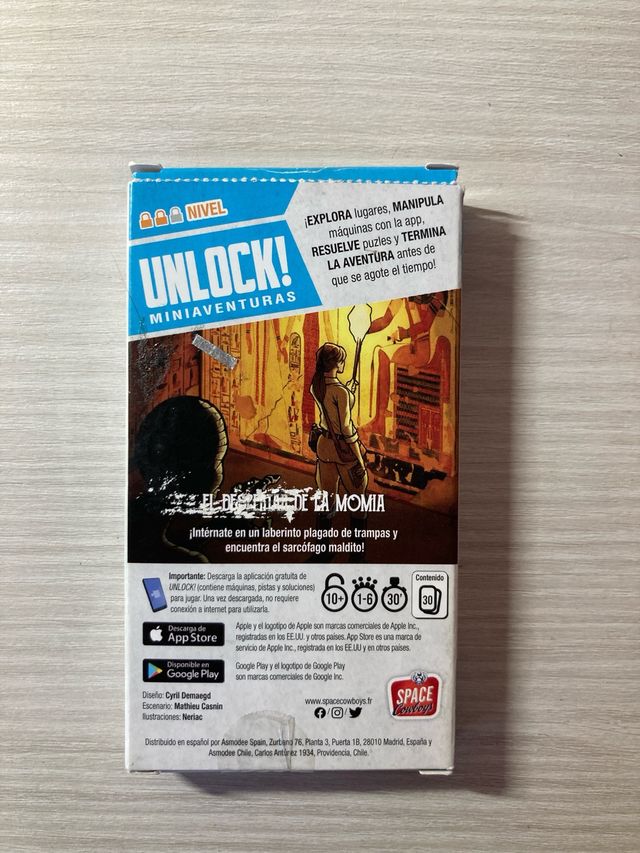 Unlock! Mini Aventuras: El despertar de la momia