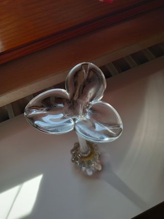 Vaso portafiori in vetro - vintage