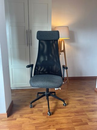 Silla oficina IKEA JÄRVFJÄLLET gris
