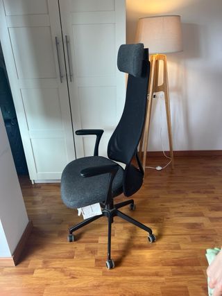Silla oficina IKEA JÄRVFJÄLLET gris
