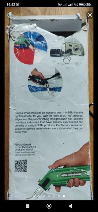 Cortador térmico alemán HSGM Heibschneider