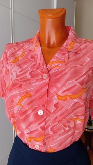 Blusa camisa vintage. Nueva