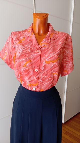 Blusa camisa vintage. Nueva