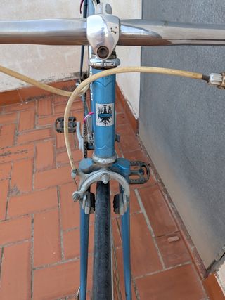 Bicicleta Bianchi carretera vintage