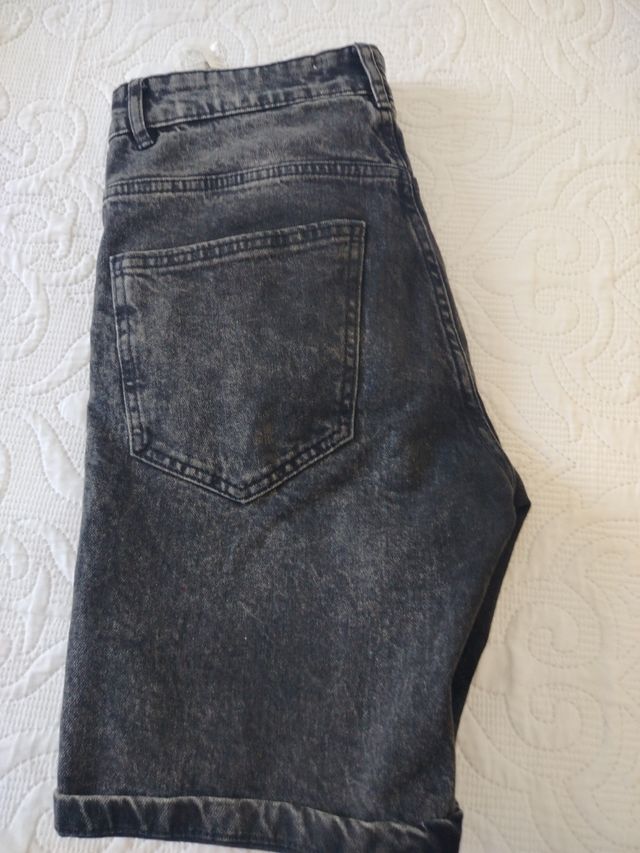 Shorts negros Pull&Bear Hombre Talla36