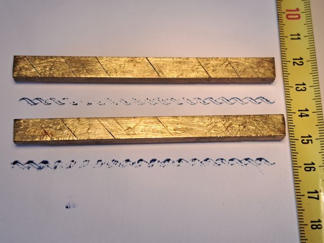 2 Bronces para dorar | Grabados