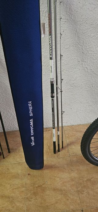 Cañas Vercelli Enygma Sphera Surfcasting