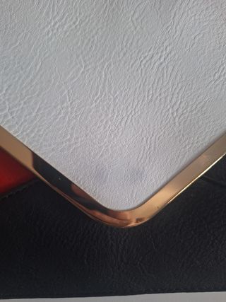 Bolso de mano tricolor nuevo 
