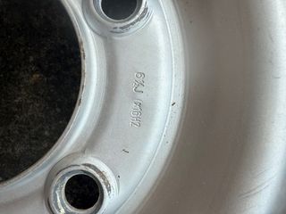 Llantas de acero 15" Santana