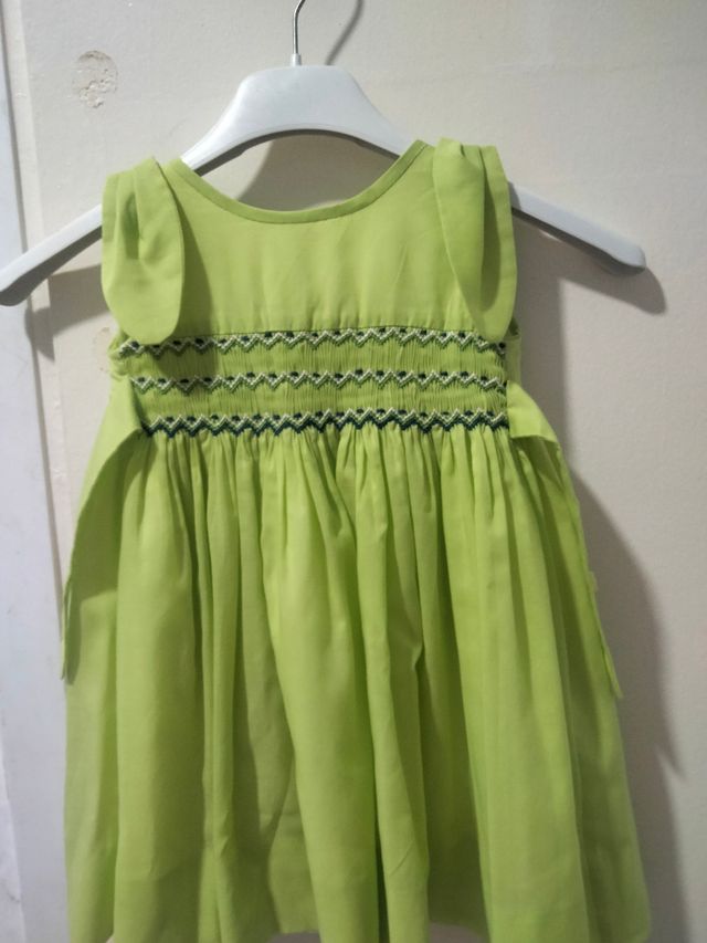 Vestido niña verde - nuevo