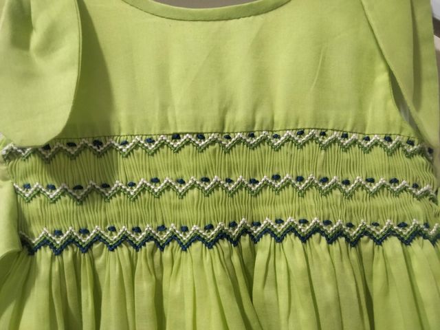 Vestido niña verde - nuevo