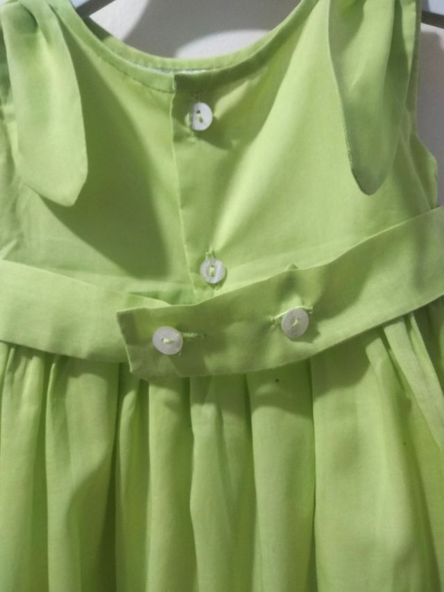 Vestido niña verde - nuevo