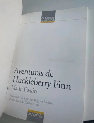 Aventuras de Huckleberry Finn (Clasicos a medid...