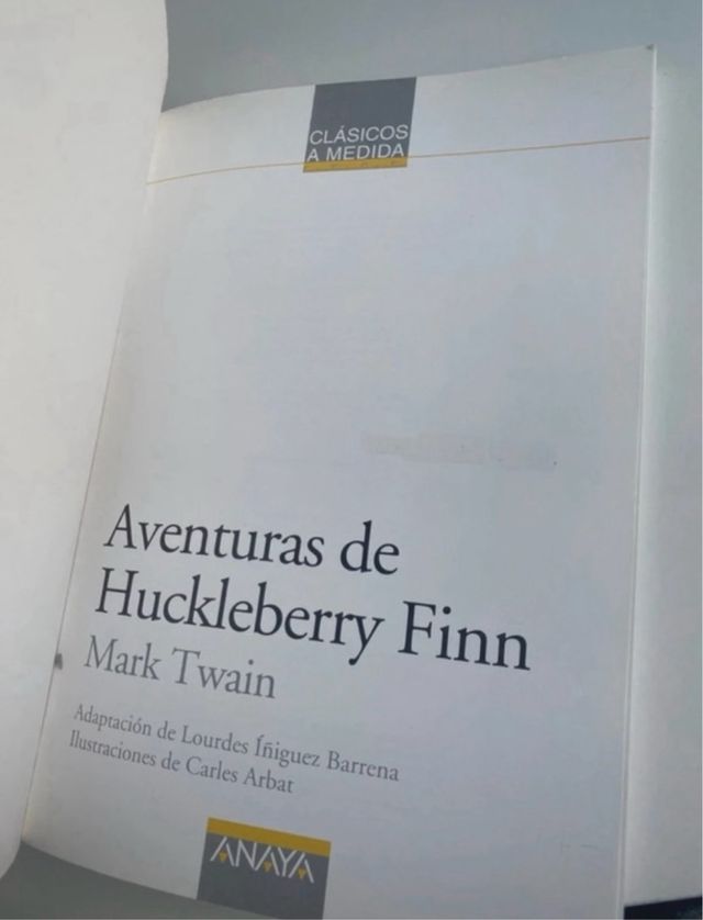 Aventuras de Huckleberry Finn (Clasicos a medid...