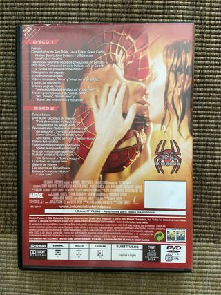 DVD Spider-Man: 2 Discos