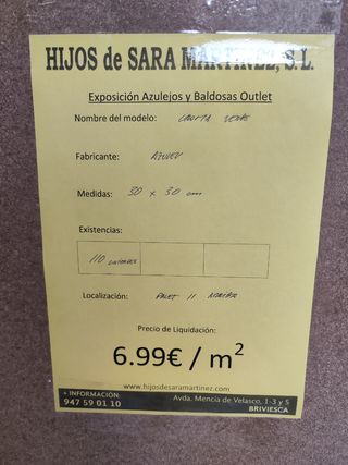 Azulejos Croma Verde 30x30