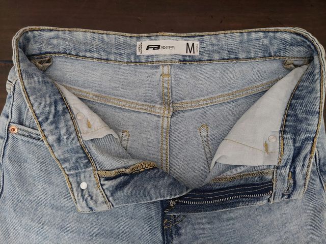 Vaqueros acampanados azules - Talla M