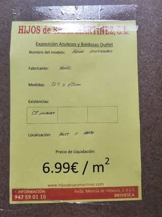 Azulejos Ágora emperador Marrón 58 unid.