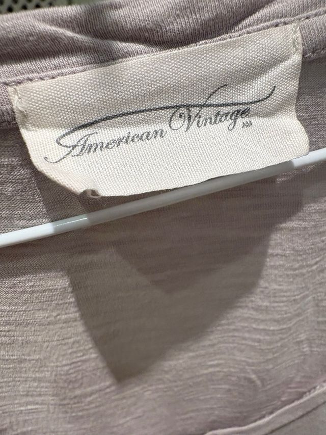 Camiseta Gris American Vintage