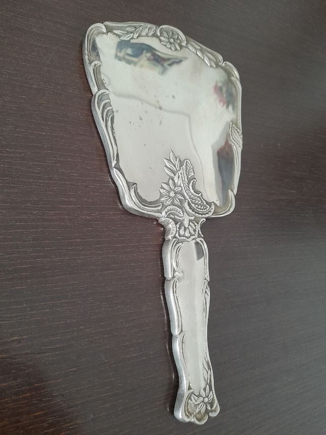 Espejo de mano tocador de 1970