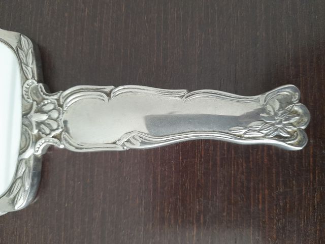 Espejo de mano tocador de 1970