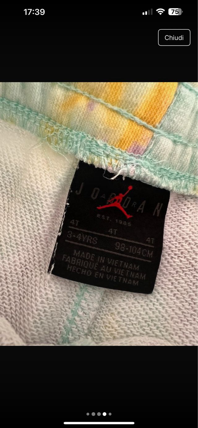 Completo Jordan Bambino: Maglietta e Pantaloncini