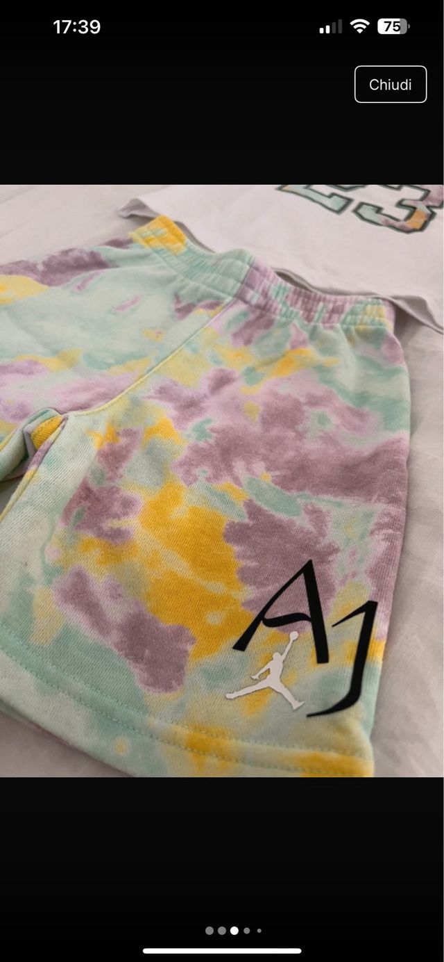 Completo Jordan Bambino: Maglietta e Pantaloncini