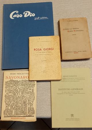 Libri antichi e religiosi: Savonarola, Rosa Giorgi