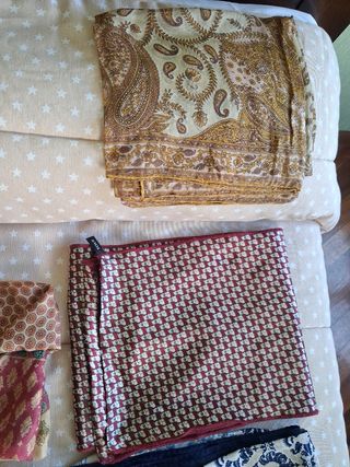 Lote 13 Pañuelos Seda Vintage