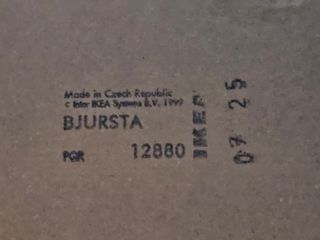 Mesa Ikea extensible negra