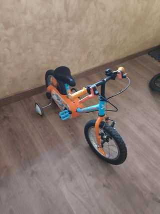 Bicicleta niña 14" infantil